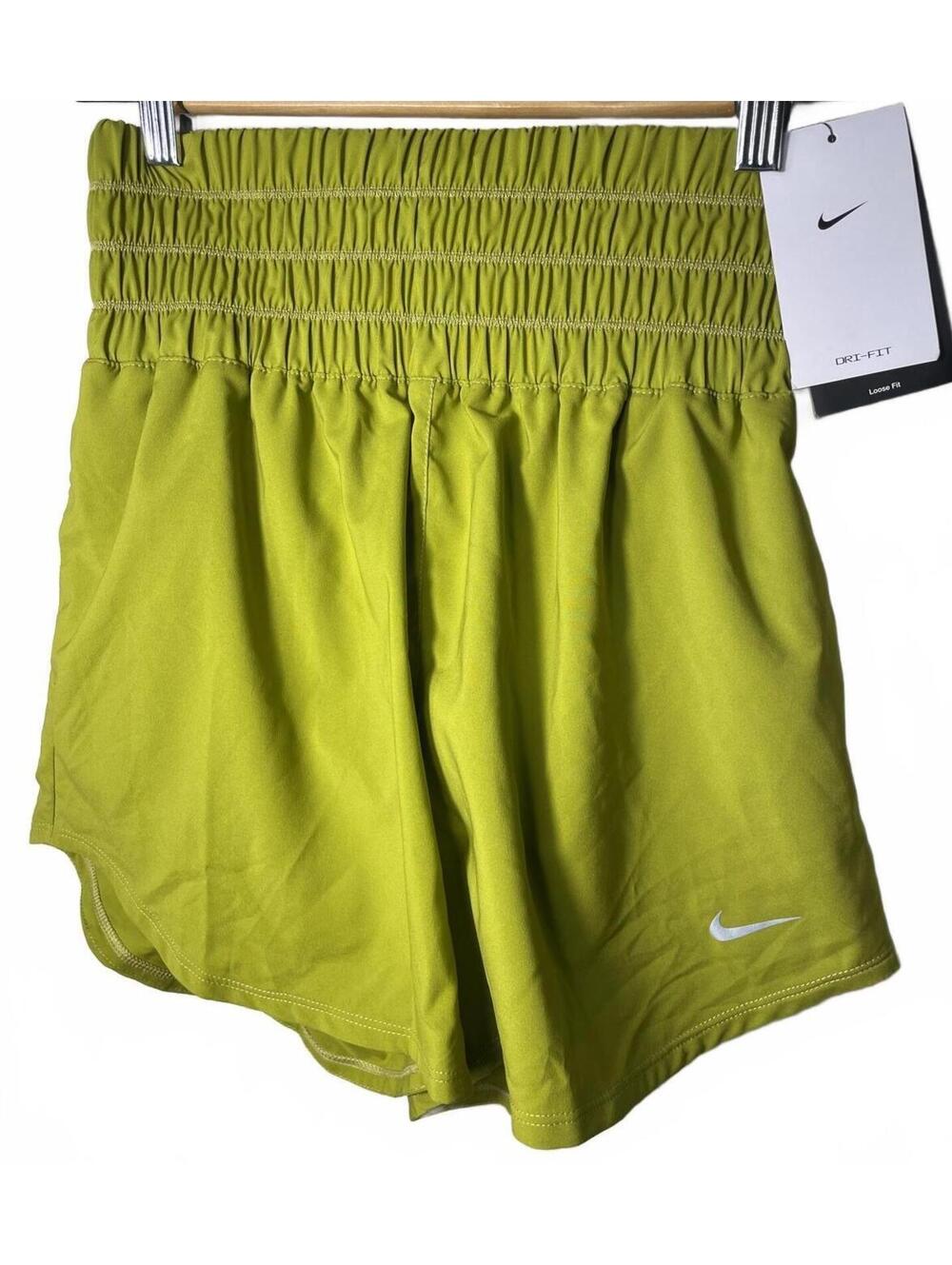 Nike Womens Training Shorts Size Small Green